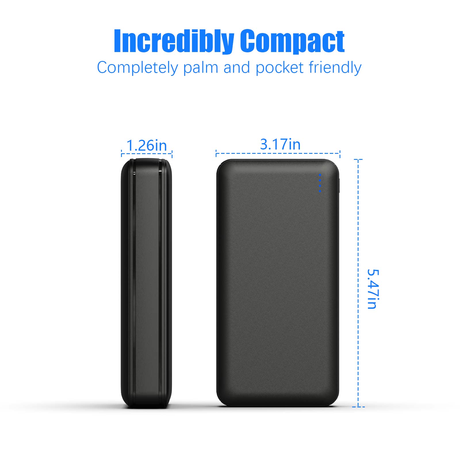 Power Bank, 26800mAh Phone Portable Charger, External Battery Pack, Fast charging for Smartphones Cameras Tablets etc.